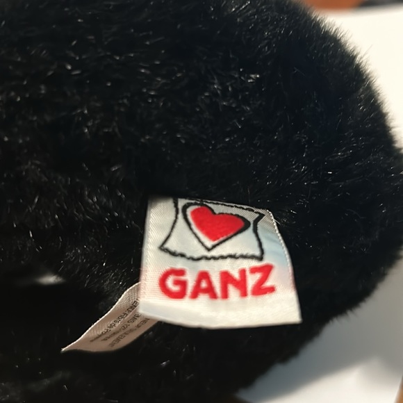 Webkinz Ganz Black Bear With Brown Nose Six Inch Collectible Stuffed Animal - Picture 4 of 4